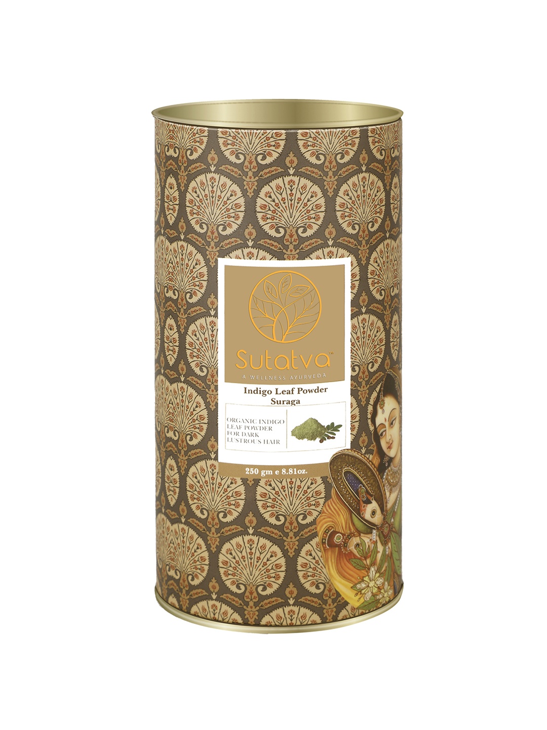 

Sutatva Indigo leaf Powder 250 gm, Green