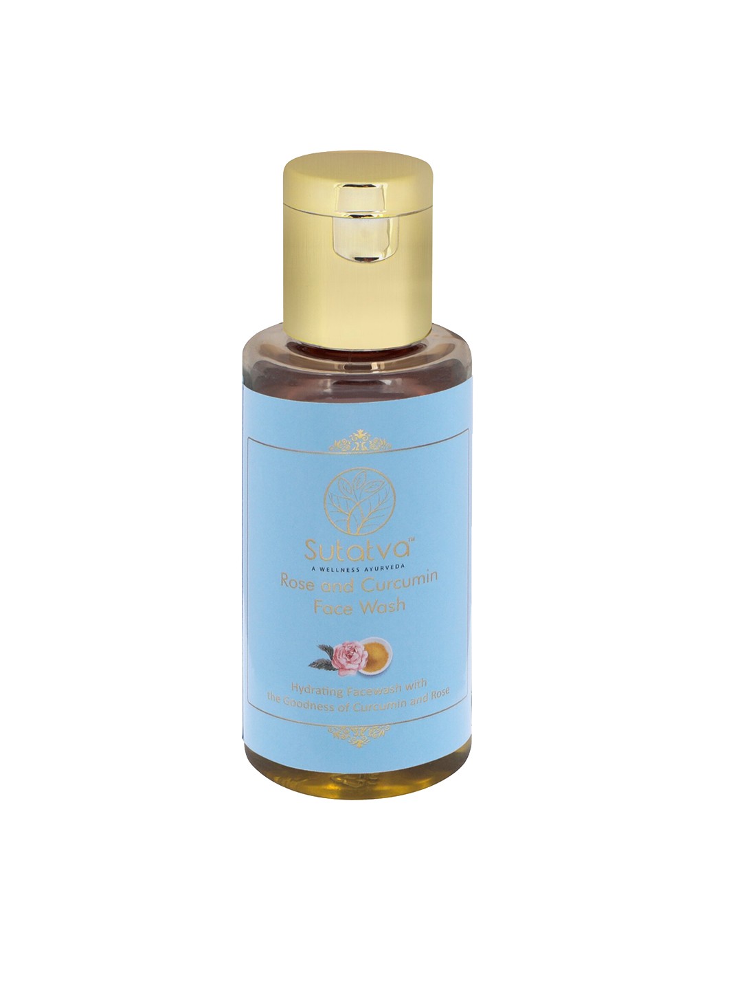 

Sutatva Rose And Curcumin Face Wash - 100 ml, Yellow