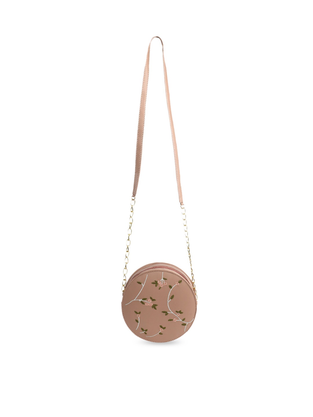

Kastner Pink Floral Structured Sling Bag