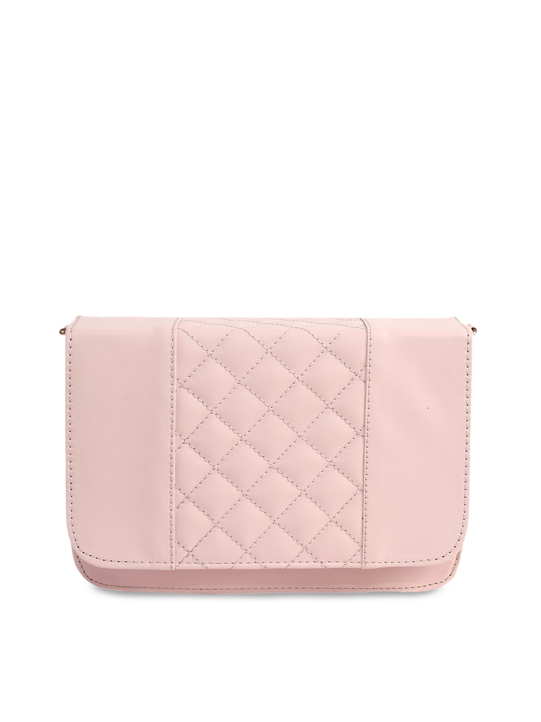 

Kastner Pink Embellished Bowling Satchel with Quilted