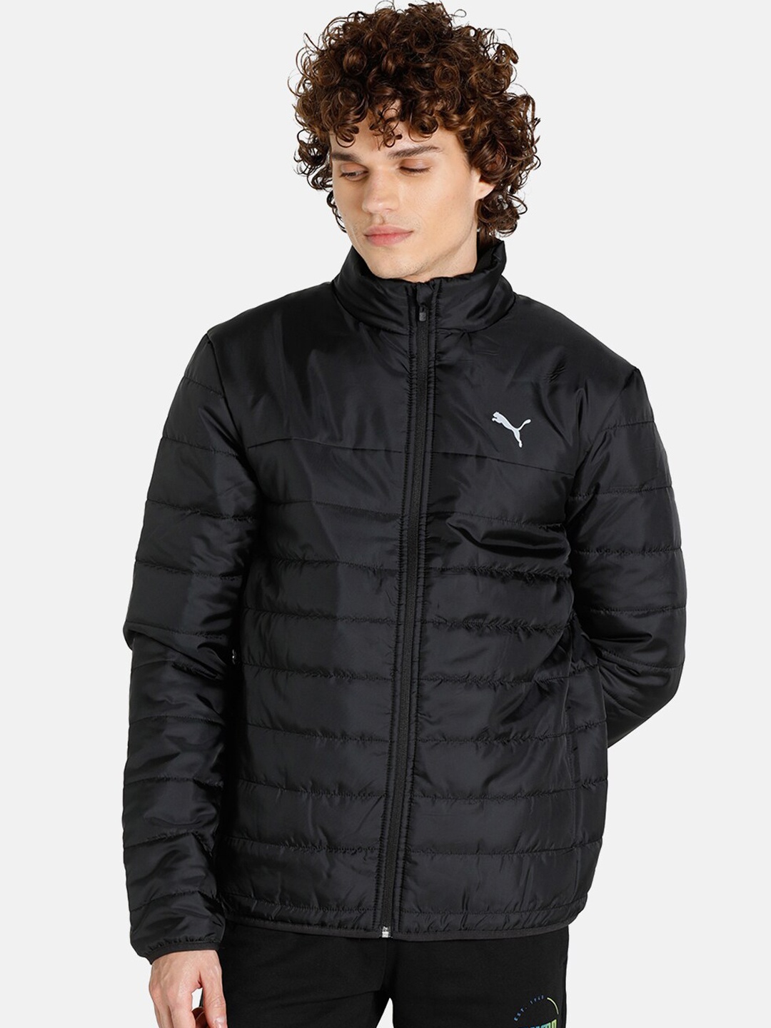 

Puma Men Black Lightweight Padded Jacket