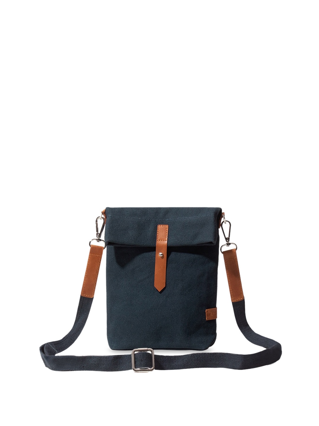 

DailyObjects Blue Structured Sling Bag
