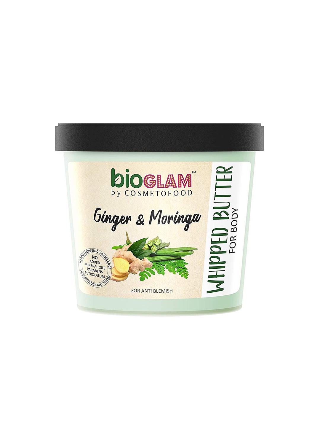 

COSMETOFOOD Bioglam Whipped Ginger Moringa Body Butter, Multi