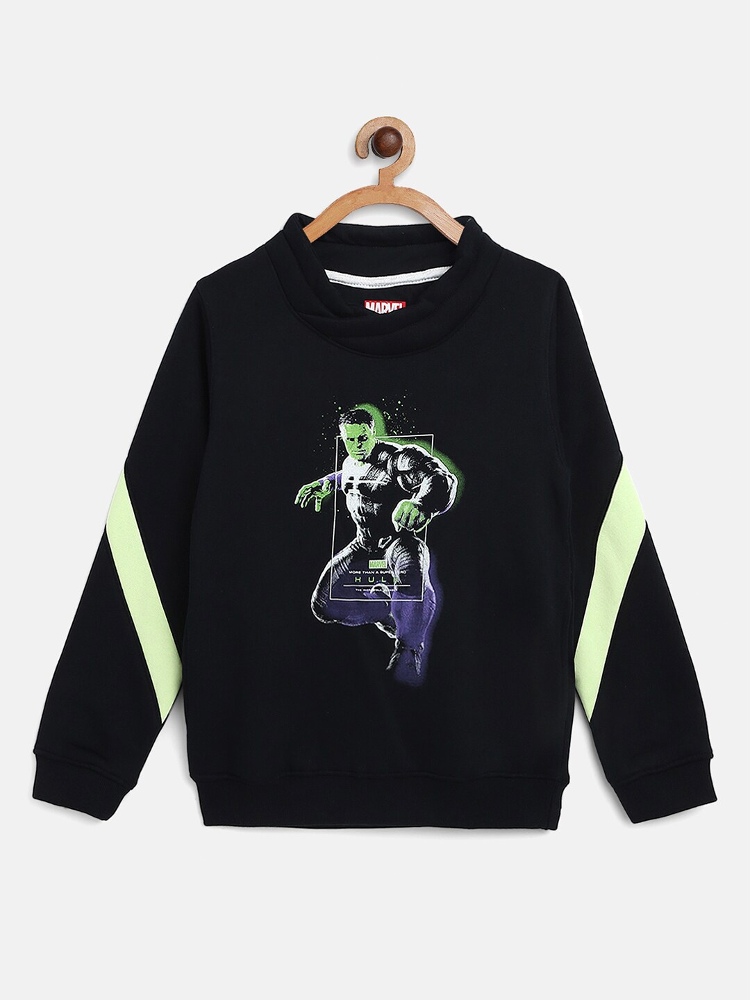 

Octave Boys Navy Blue Printed Fleece Sweatshirt