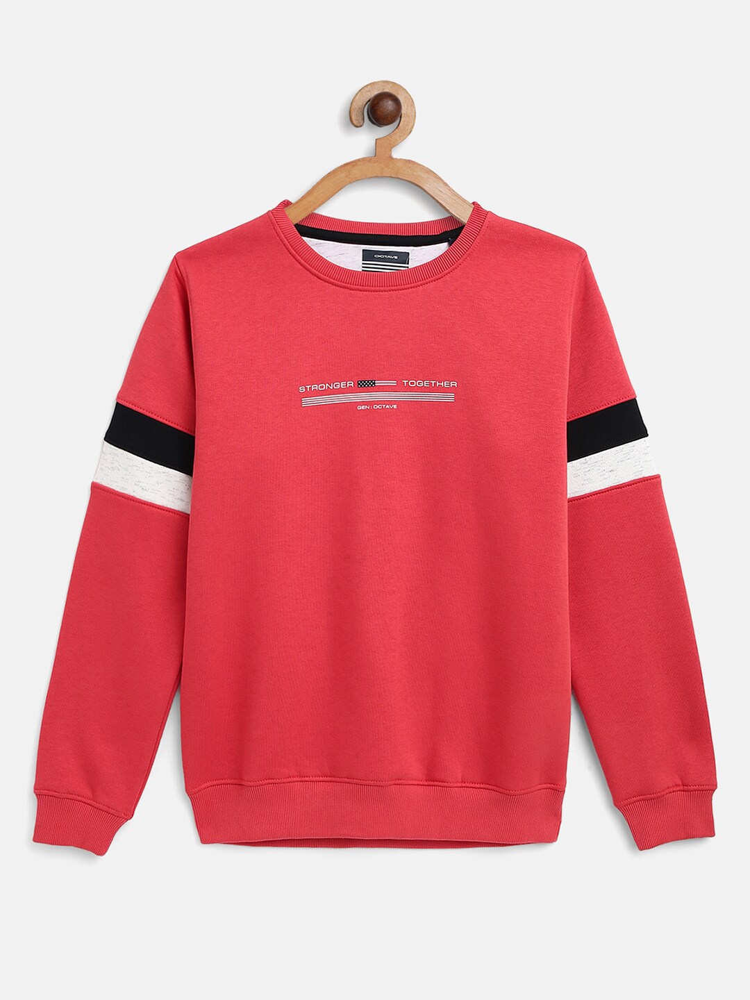 

Octave Boys Coral Printed Sweatshirt