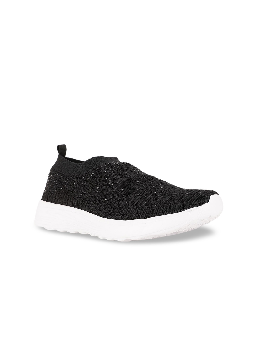 

North Star Women Black PU Sneakers