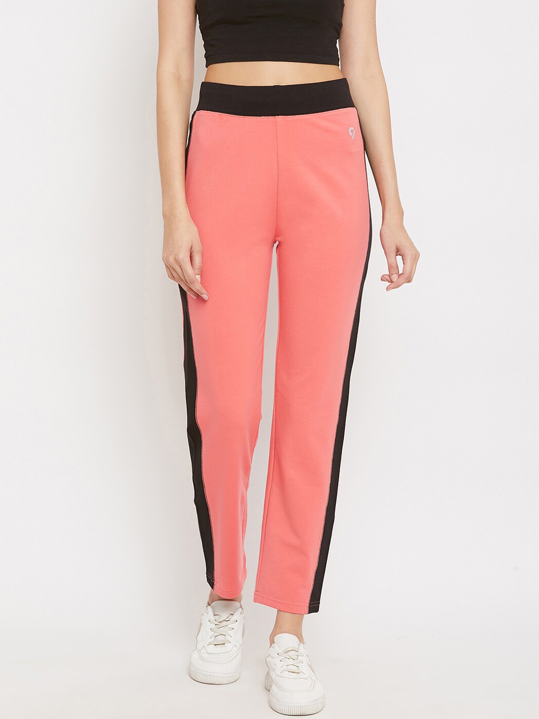C9 AIRWEAR Women Coral Regular Fit Track Pants