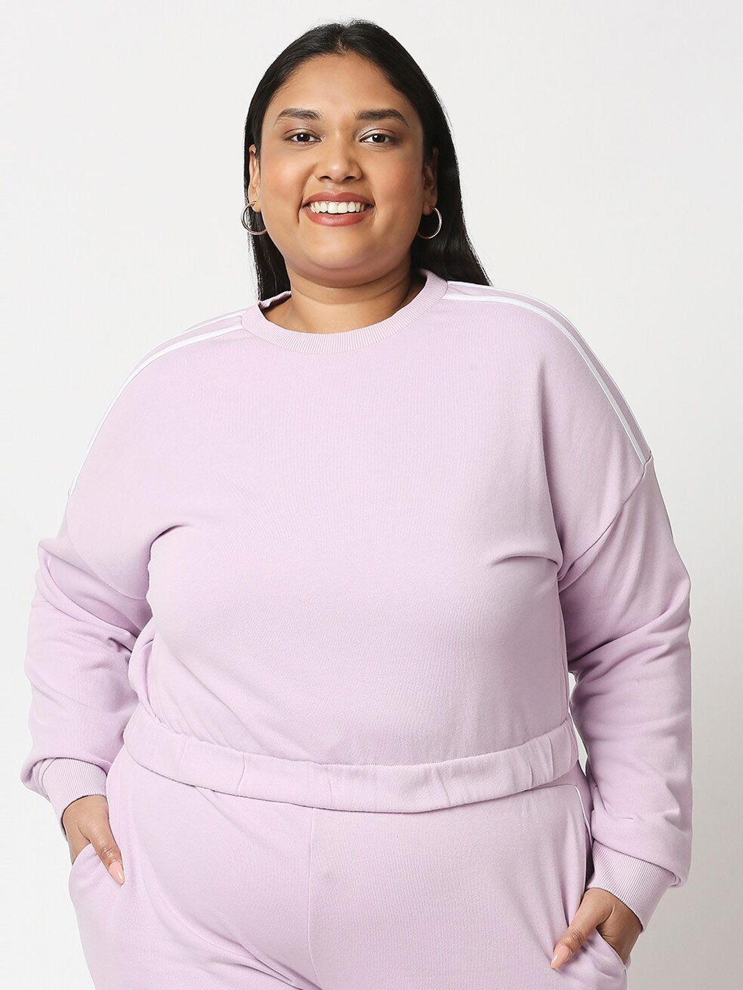 

20Dresses Plus Size Women Lavender Totally Worth It Sweatshirt