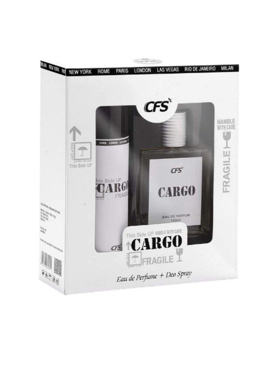 

CFS Cargo White Perfume & Deodorant Gift Set - 300 ml