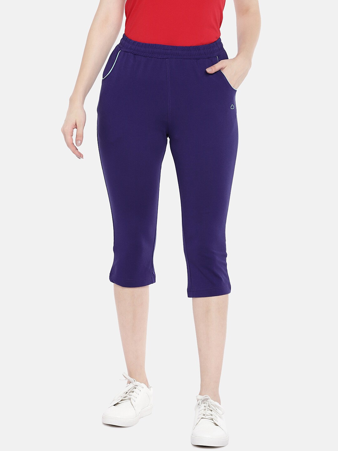 

Sweet Dreams Women Purple Capris