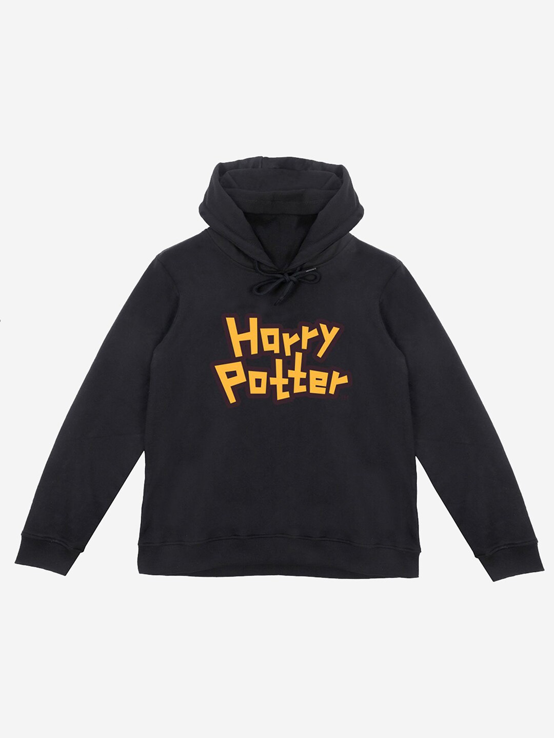 

YK Warner Bros Boys Black Printed Hooded Sweatshirt