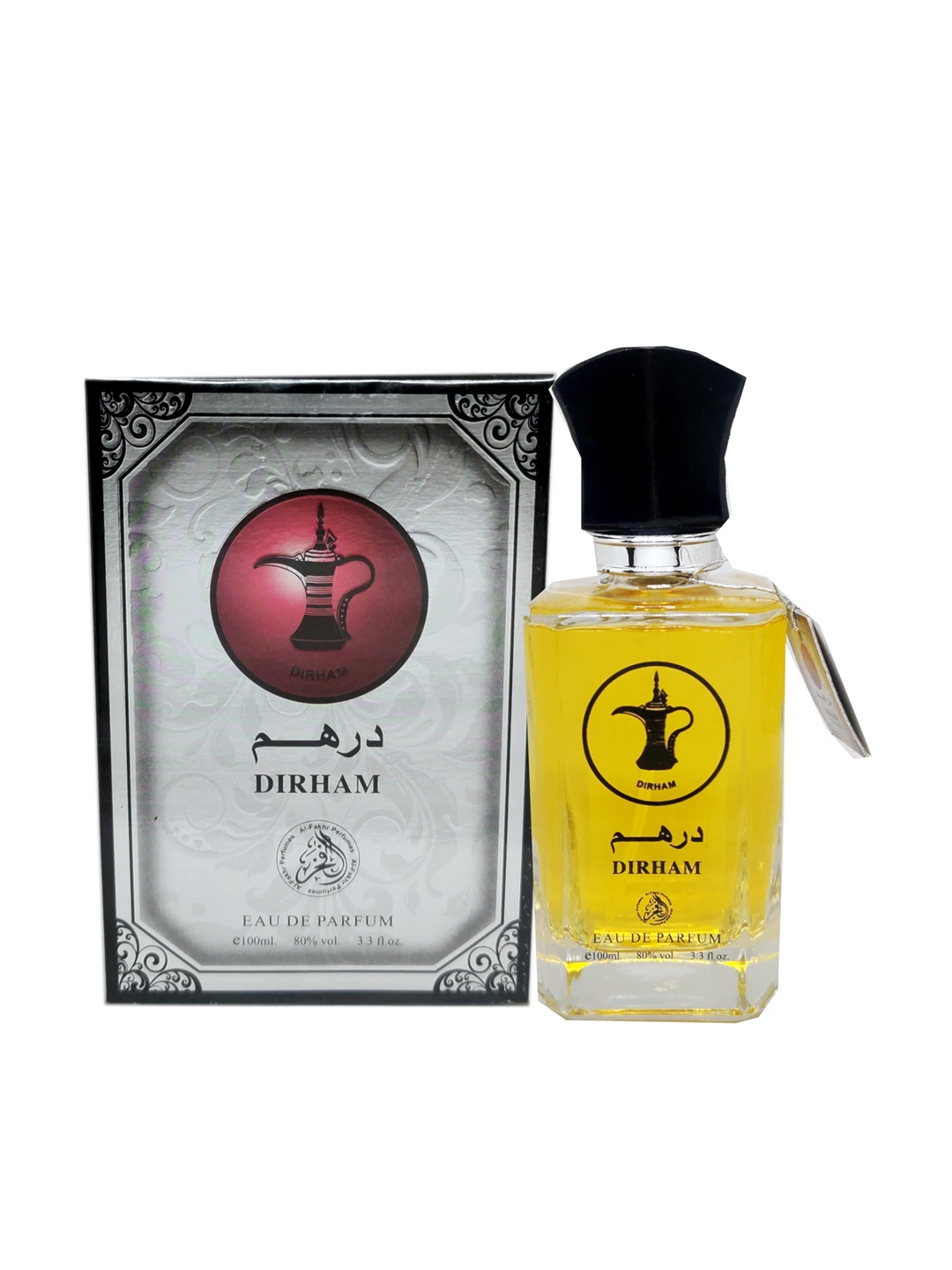 

Al-Fakhr Perfumes Eau De Parfume Dirham - 100 ml, Yellow