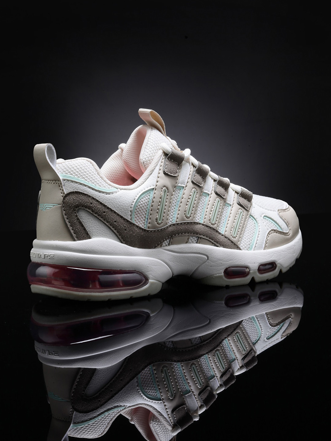 

Red Tape Women White Mesh Walking Shoes