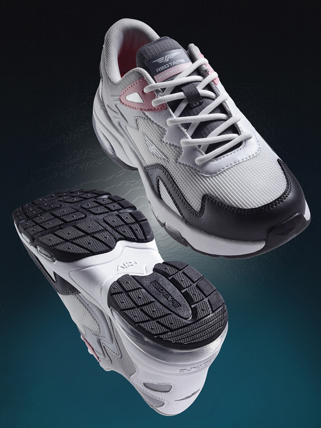 

Red Tape Women White Walking Shoes