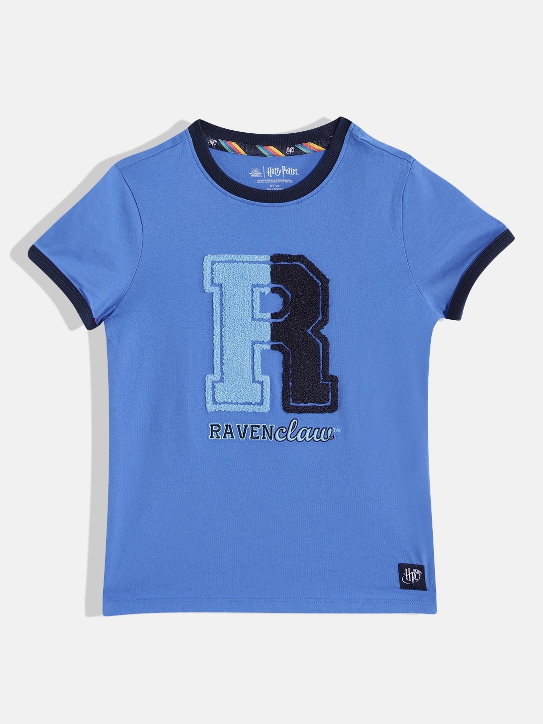 

Marks & Spencer Boys Blue Pure Cotton Harry Potter Applique T-shirt