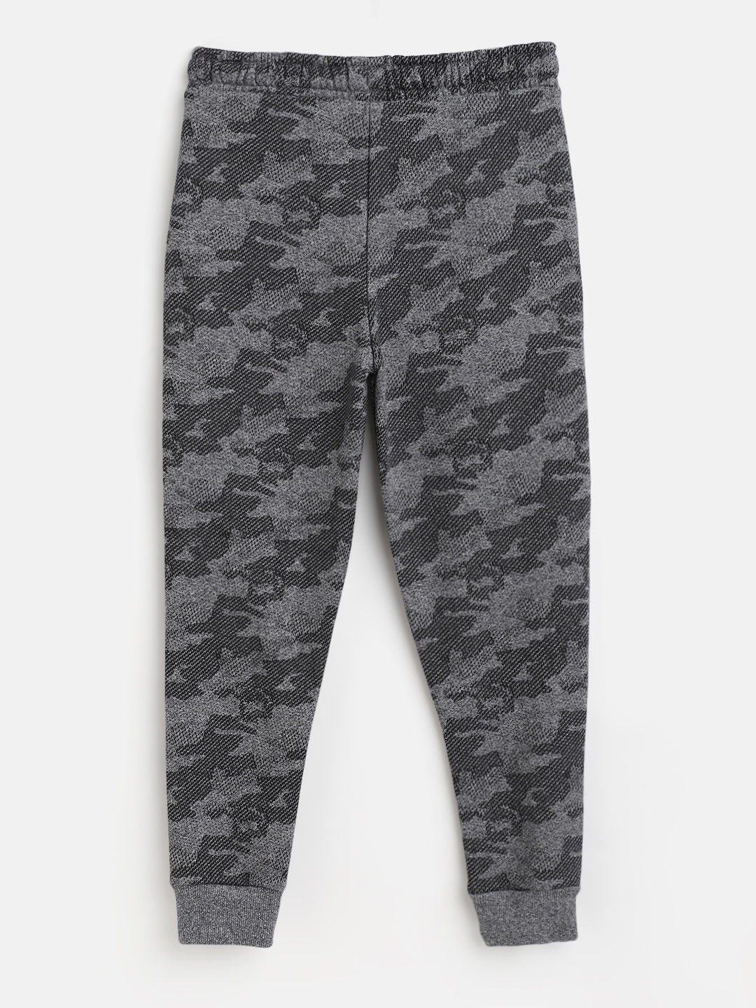 

Marks & Spencer Boys Charcoal Grey & Black Camouflage Self-Design Joggers