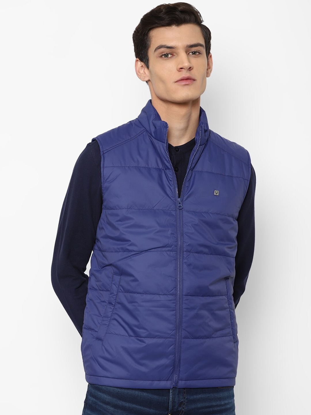 

Allen Solly Men Blue Padded Jacket