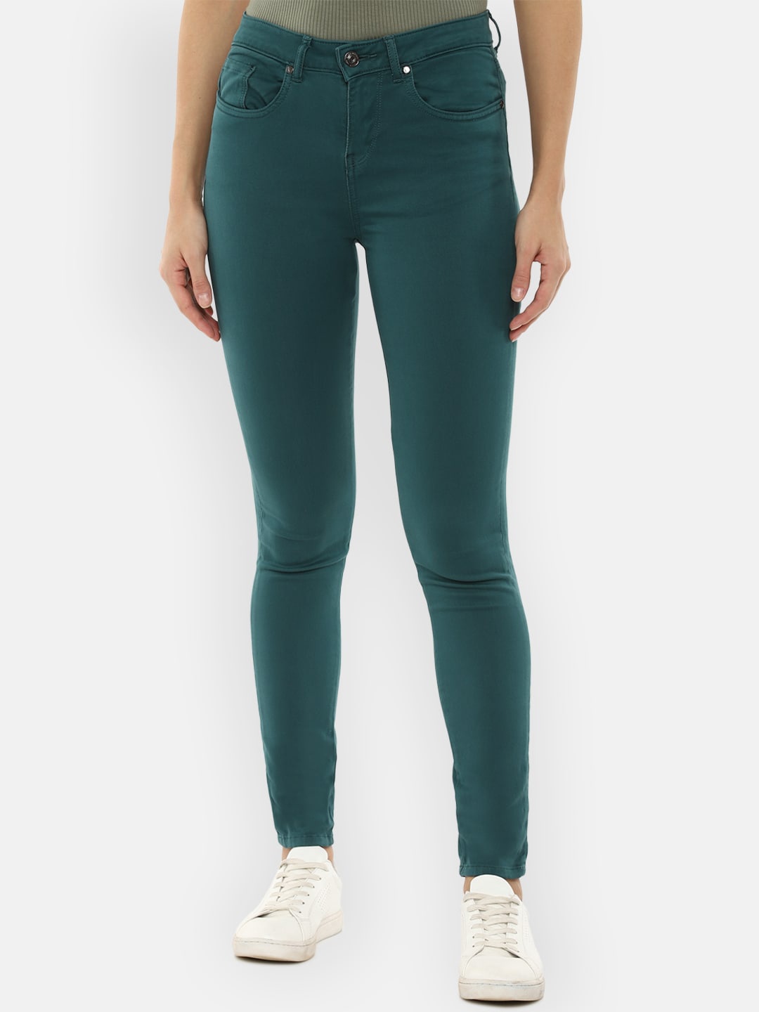 

Van Heusen Woman Women Green Slim Fit Jeans