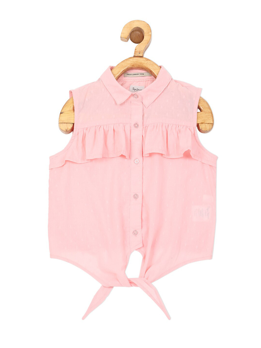 

Pepe Jeans Girls Pink Casual Shirt