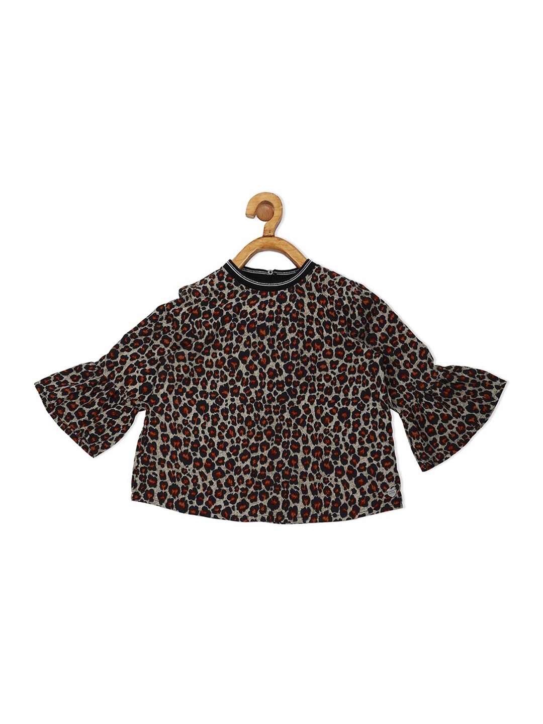 

Pepe Jeans Girls Black Printed Casual Shirt