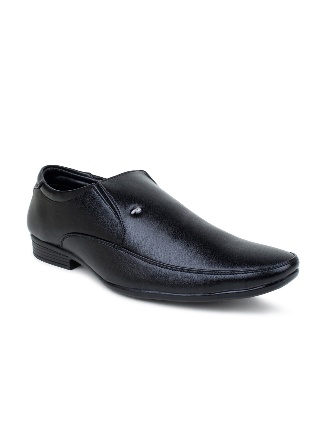 

Action Men Black Solid Formal Slip-On Shoes