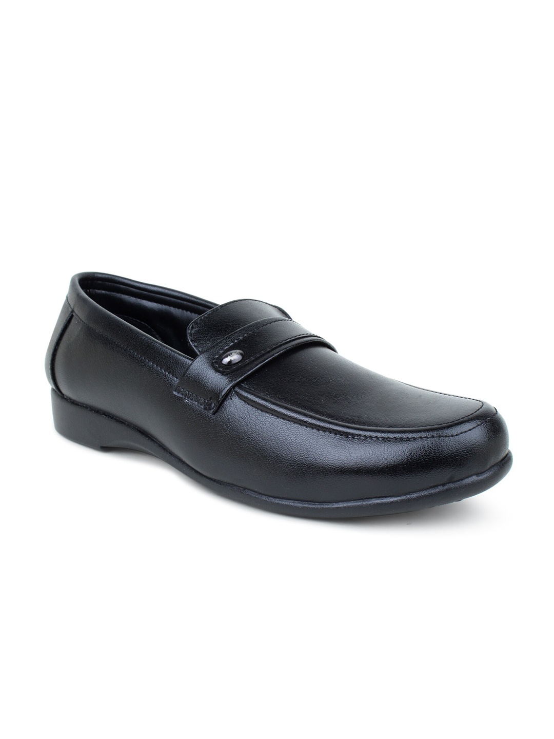 

Action Men Black Solid Formal Slip On Shoes