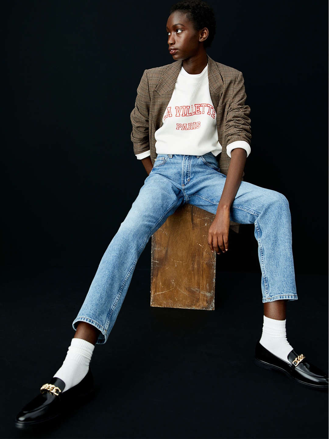

H&M Women White Sweatshirt