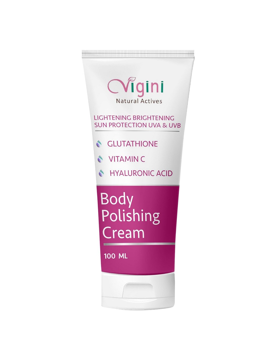 

Vigini Unisex Natural Body Whitening Lightening Skin Brightening Lotion Cream, White