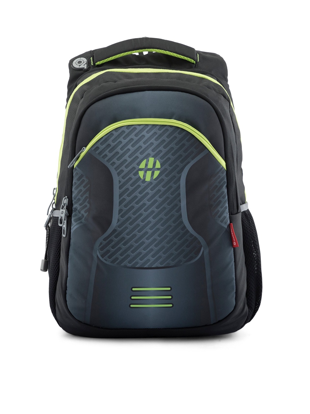 

Harissons Unisex Black & Lime Green Printed Laptop Bag