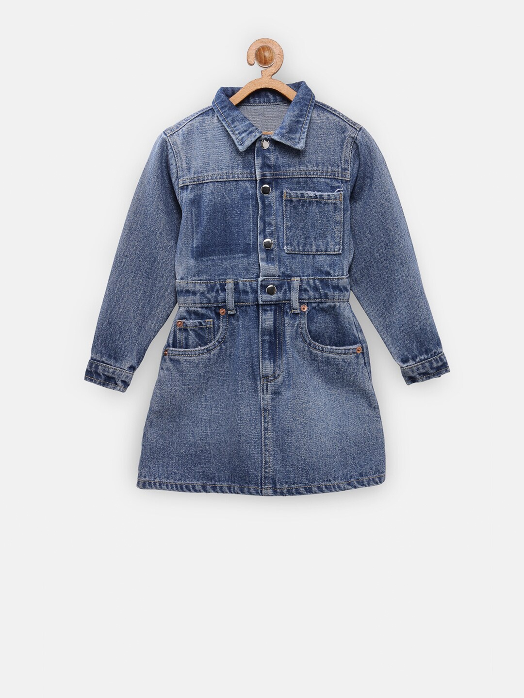 

NYNSH Blue Shirt Dress