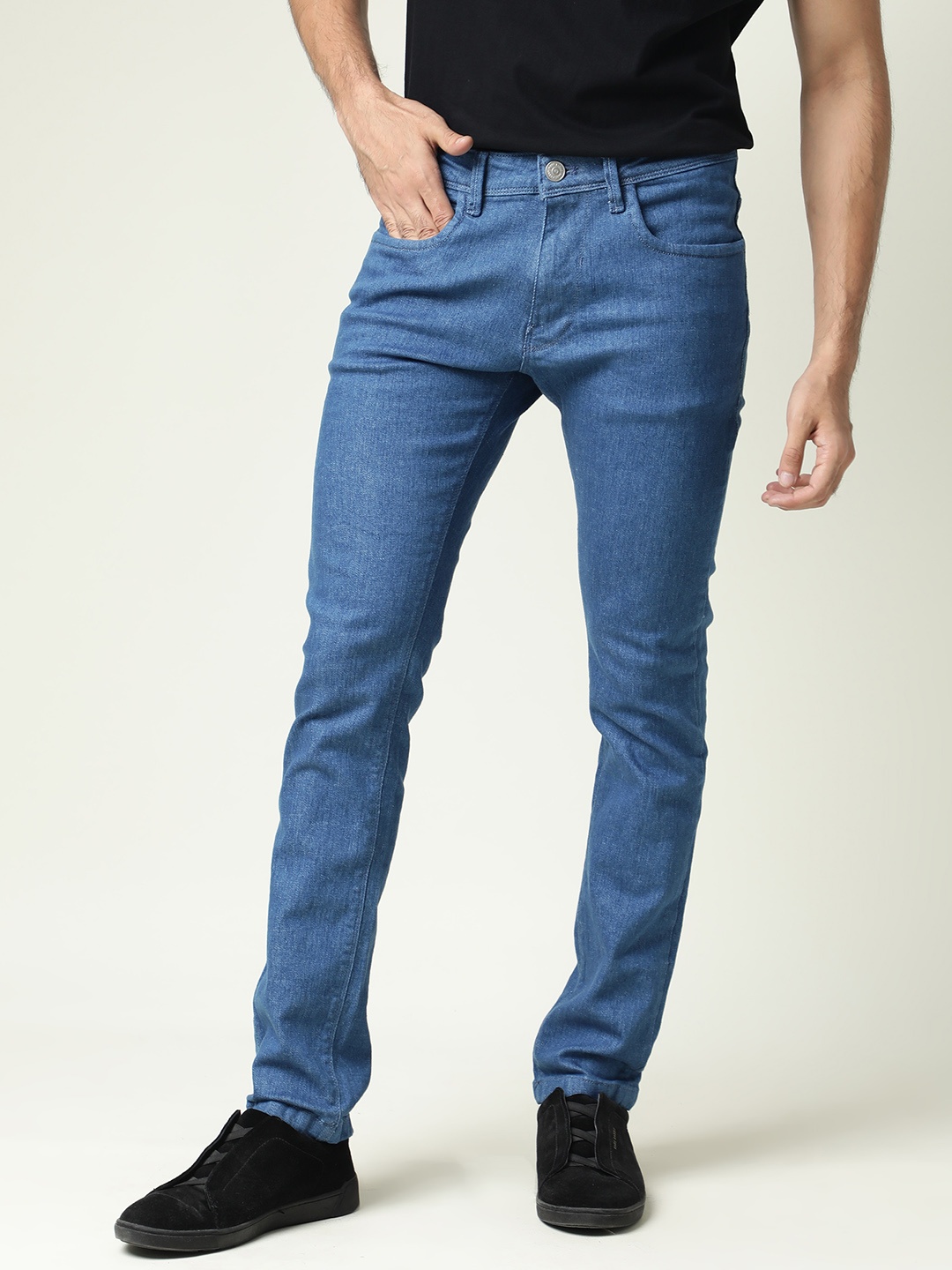 

RARE RABBIT Men Decca Slim Fit Jeans, Blue