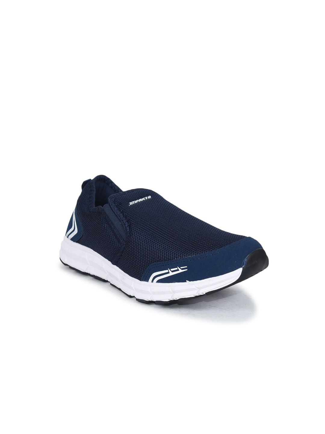 

IMPAKTO Men Blue Mesh Running Shoes