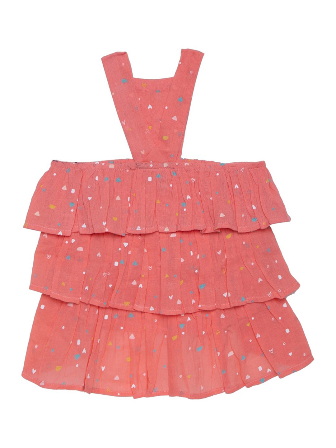 

Lulala Pink Printed Cotton Summer Frock Pullover For Dog