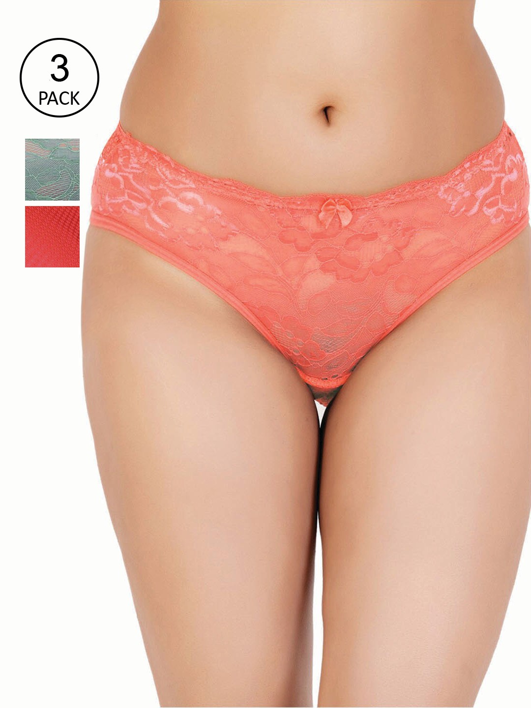 

Reveira Women Pack Of 3 Assorted Bikini Briefs