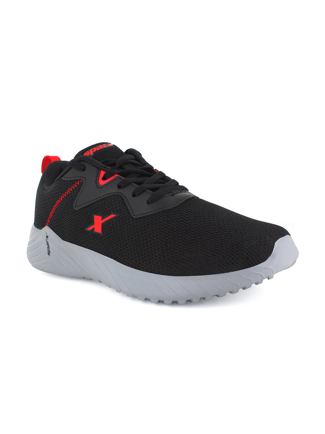 

Sparx Men Black Mesh Running Non-Marking Shoes