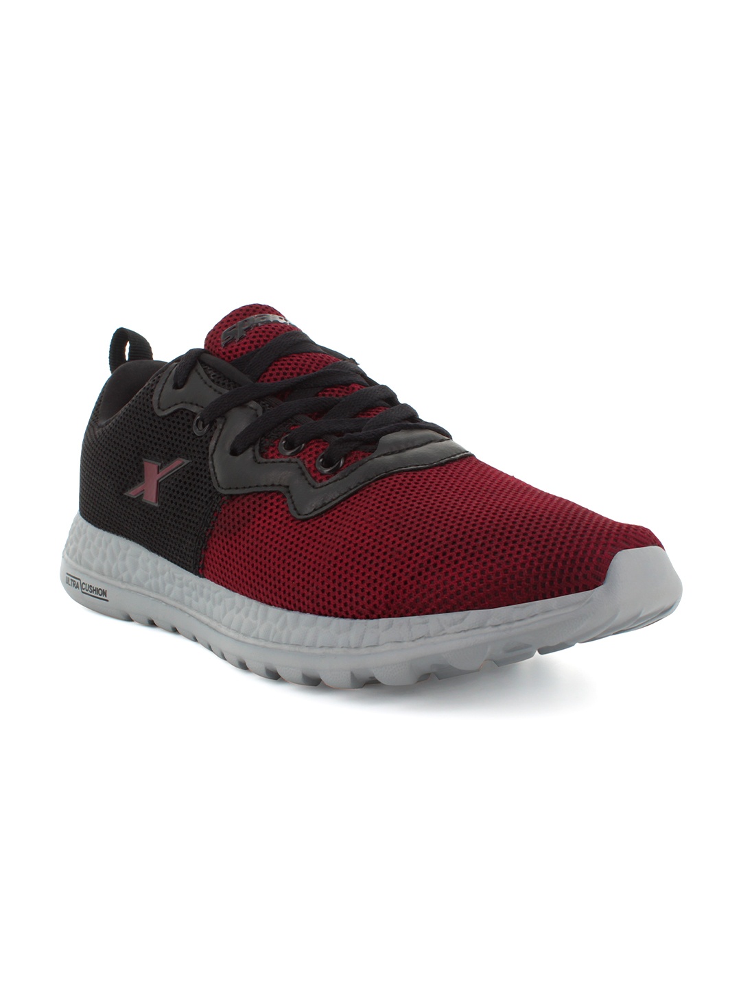 

Sparx Men Maroon Mesh Running Non-Marking Shoes
