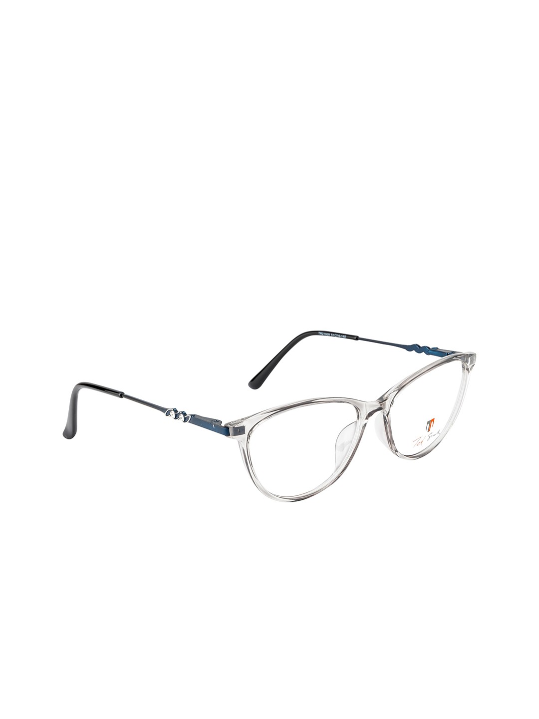 

Ted Smith Women Grey & Blue Full Rim Cateye Frames TS-21009_GRY