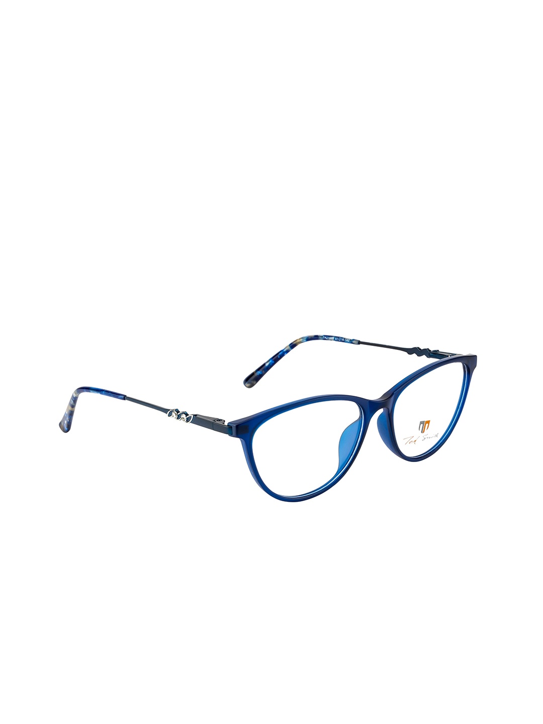 

Ted Smith Women Blue Full Rim Cateye Frames Eyeglasses