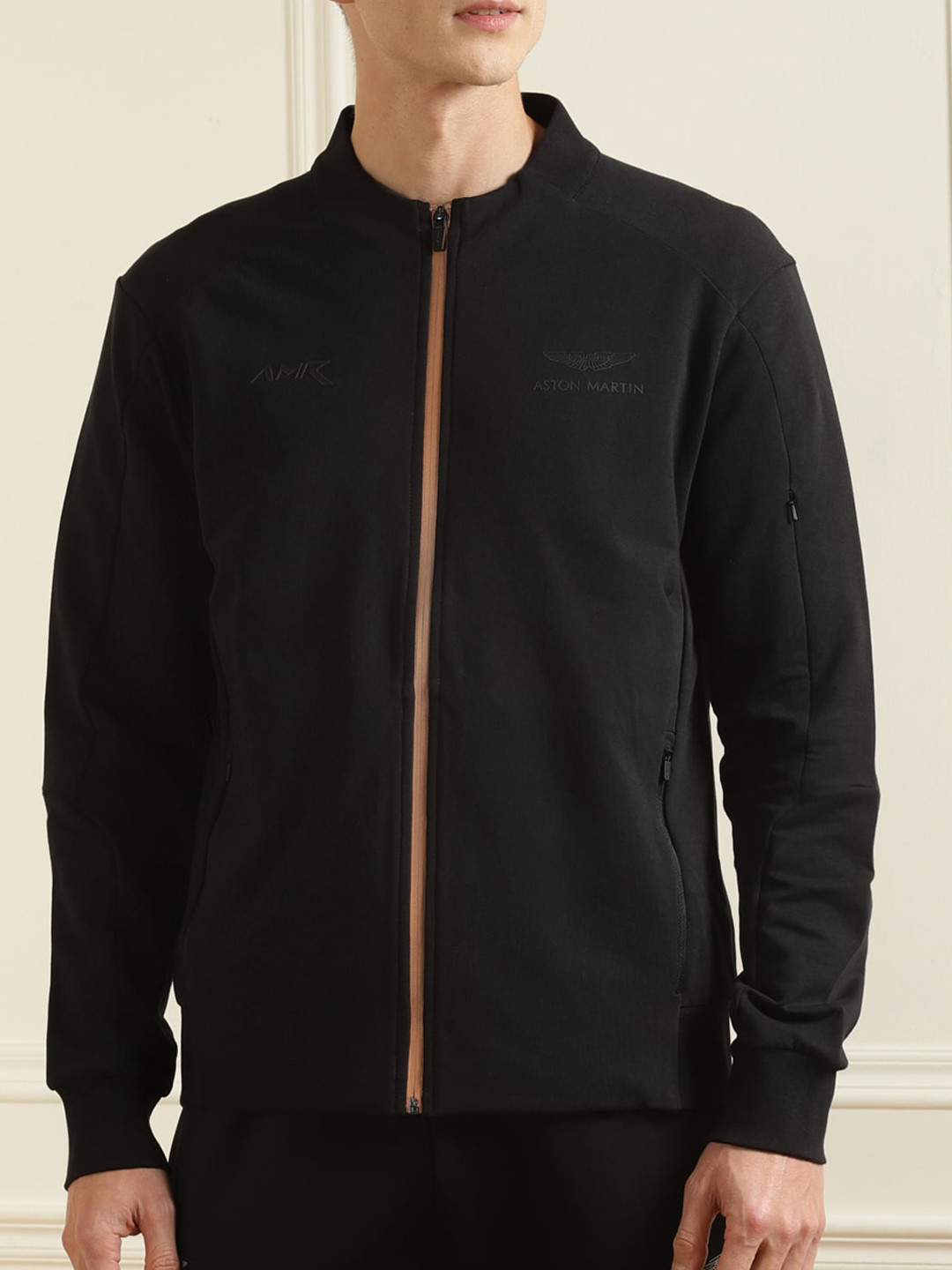 

HACKETT LONDON Men Black Water Resistant Tailored Jacket