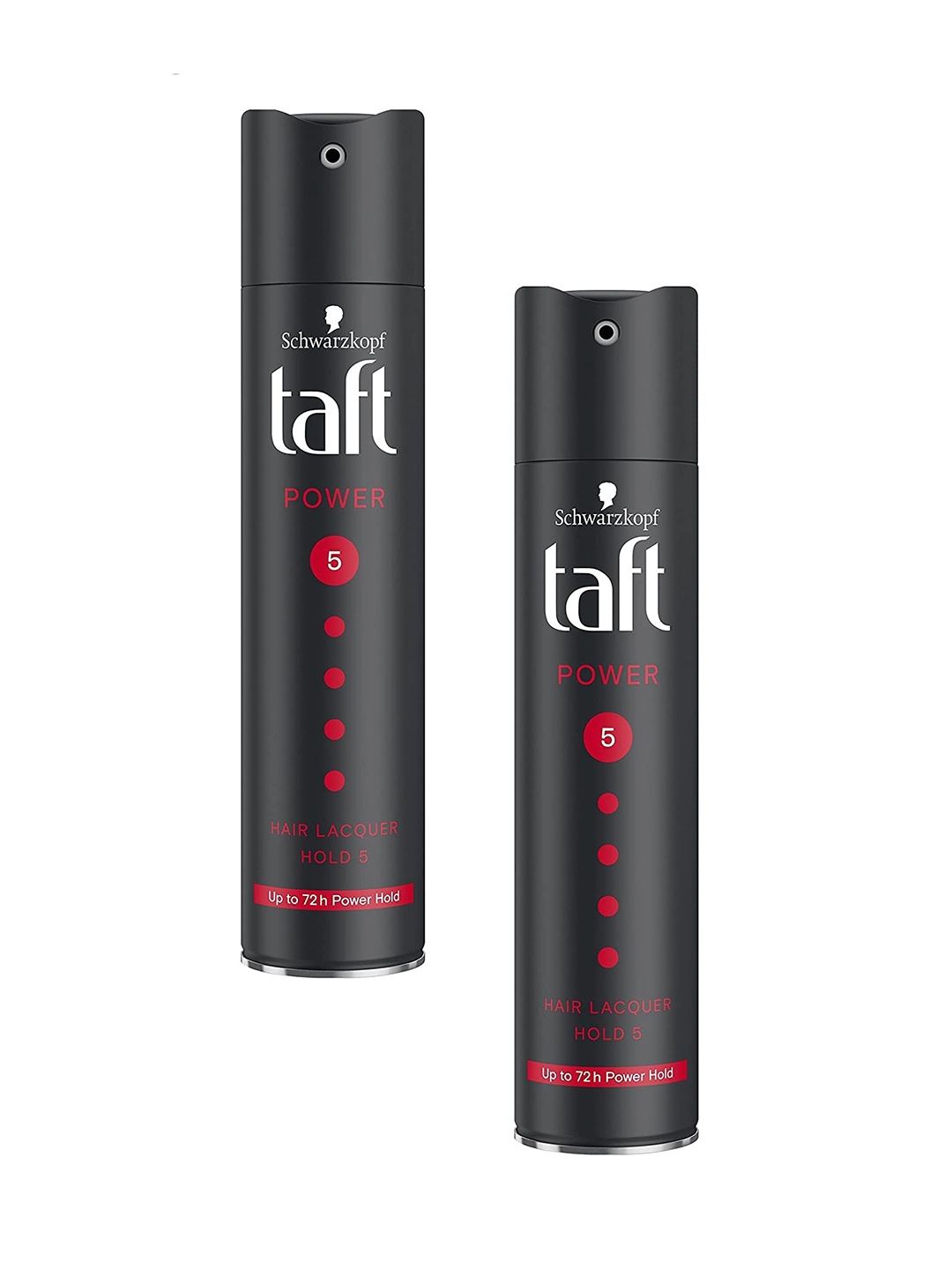 

taft Set Of 2 Transparent Hair Spray 500 Ml