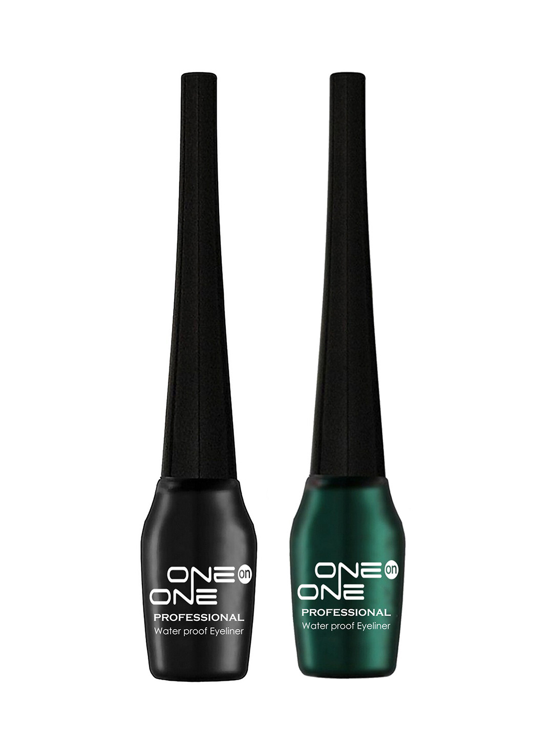 

ONE on ONE Set of 2 Professional Waterproof Liquid Eyeliners, Green