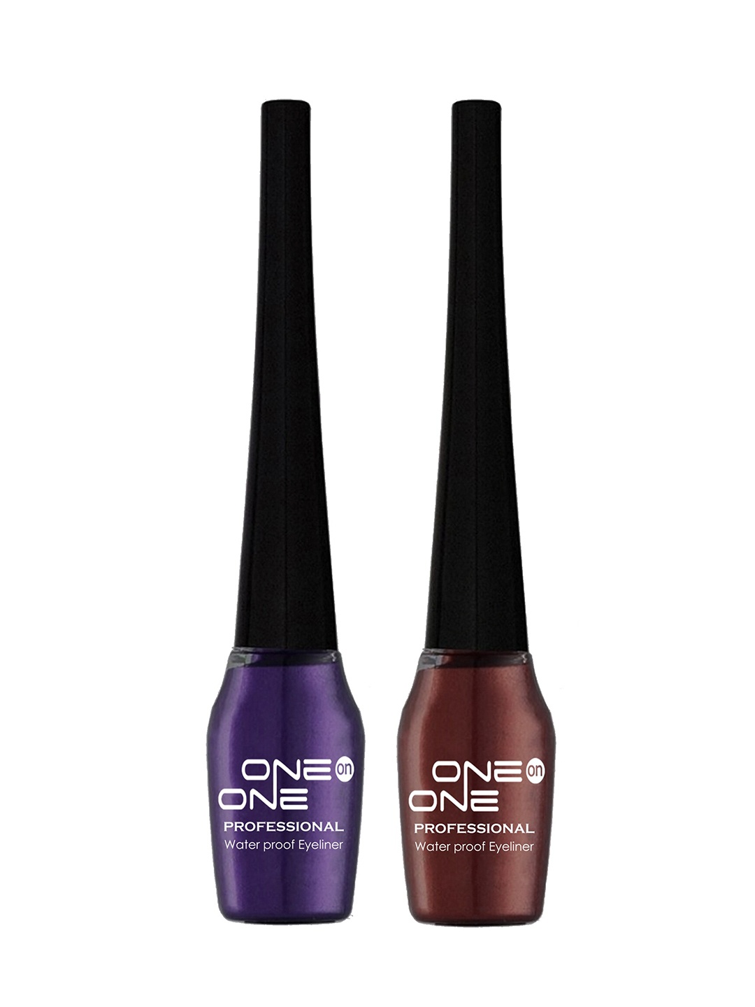 

ONE on ONE Set of 2 Professional Waterproof Liquid Eyeliners, Purple