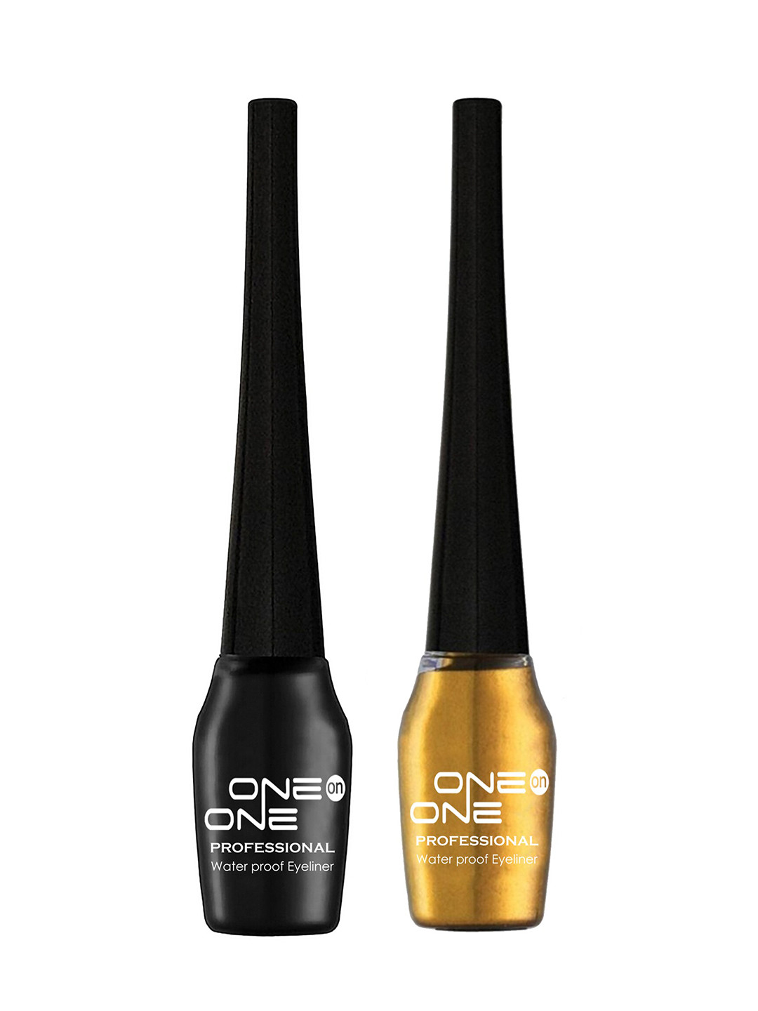 

ONE on ONE Set of 2 Professional Waterproof Liquid Eyeliners, Black