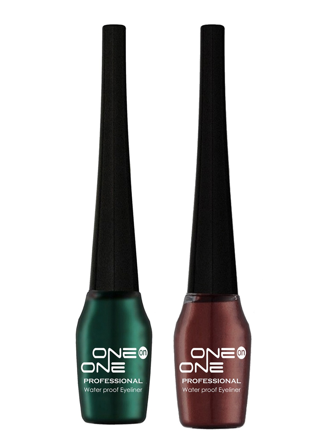 

ONE on ONE Set of 2 Professional Waterproof Liquid Eyeliners, Multi
