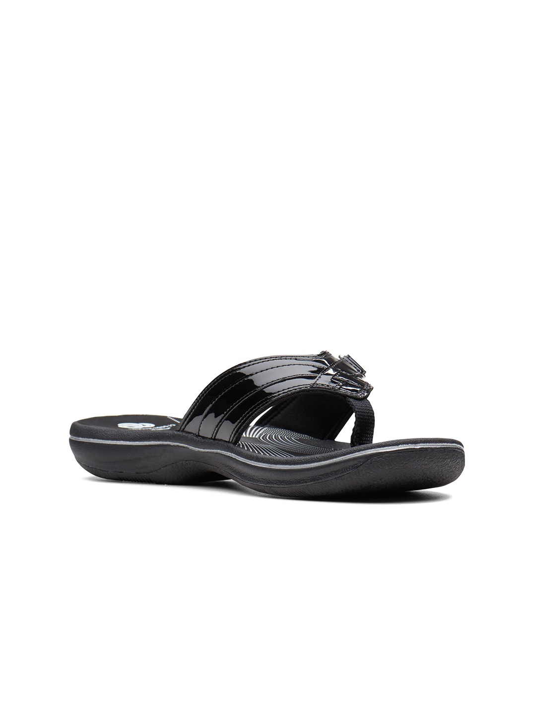 

Clarks Women Black Thong Flip-Flops