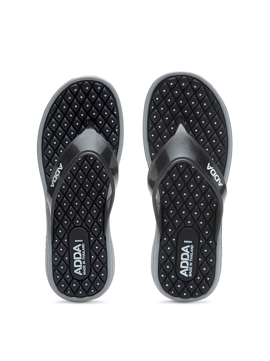 

Adda Women Navy Blue Solid Thong Flip Flops