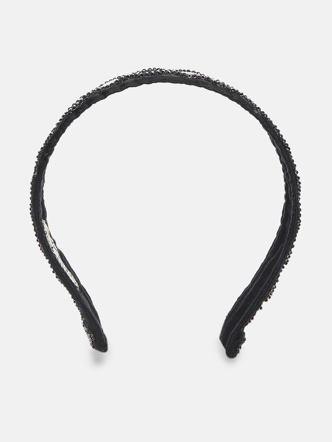 

DEEBACO Girls Black Embellished Hairband