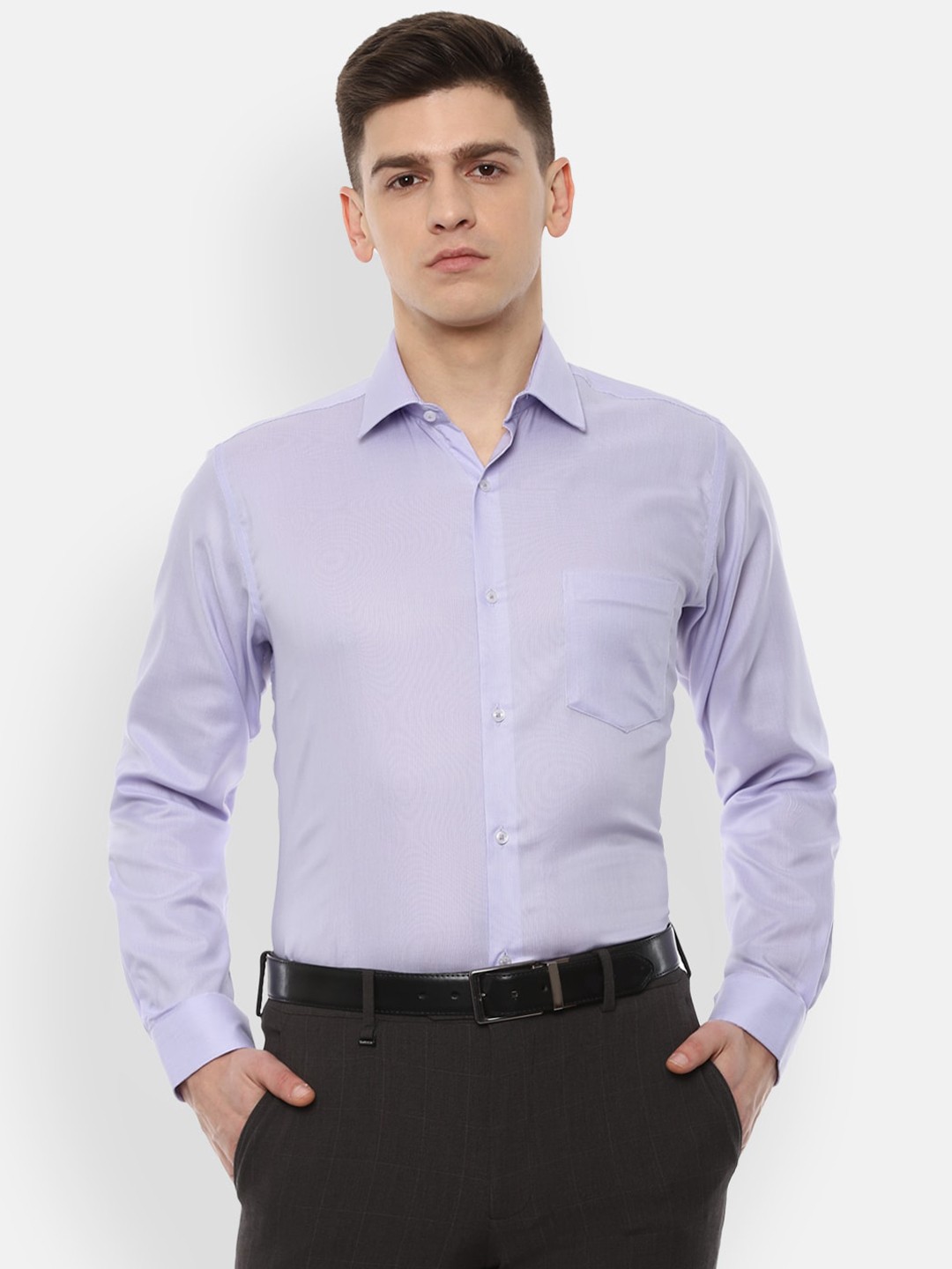 

Van Heusen Men Purple Formal Shirt