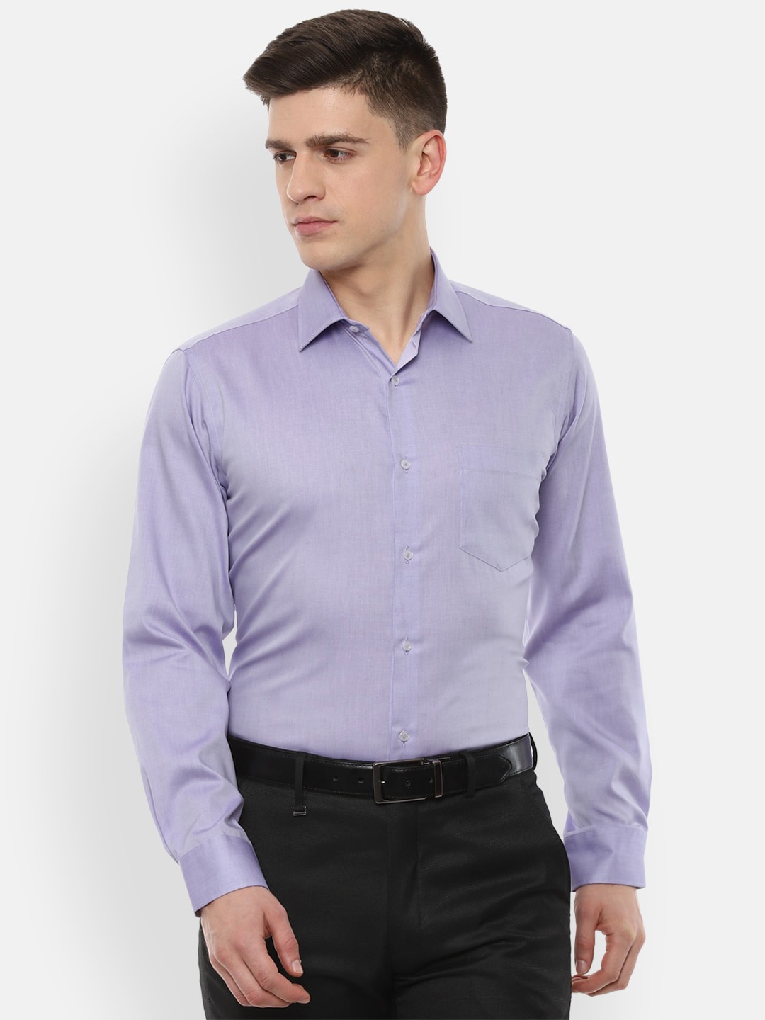 

Van Heusen Men Purple Formal Shirt