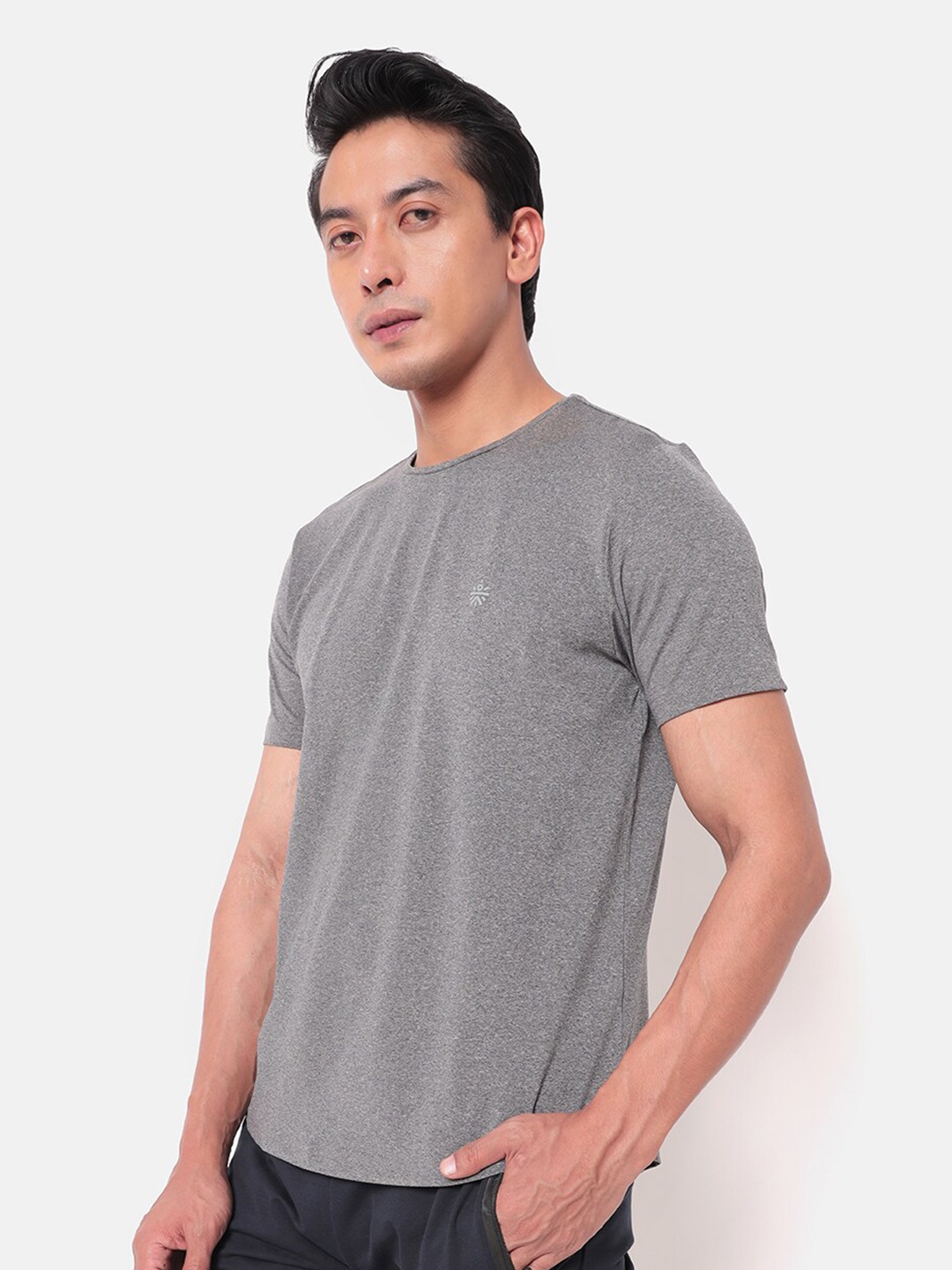 

Cultsport Men Grey Running T-shirt